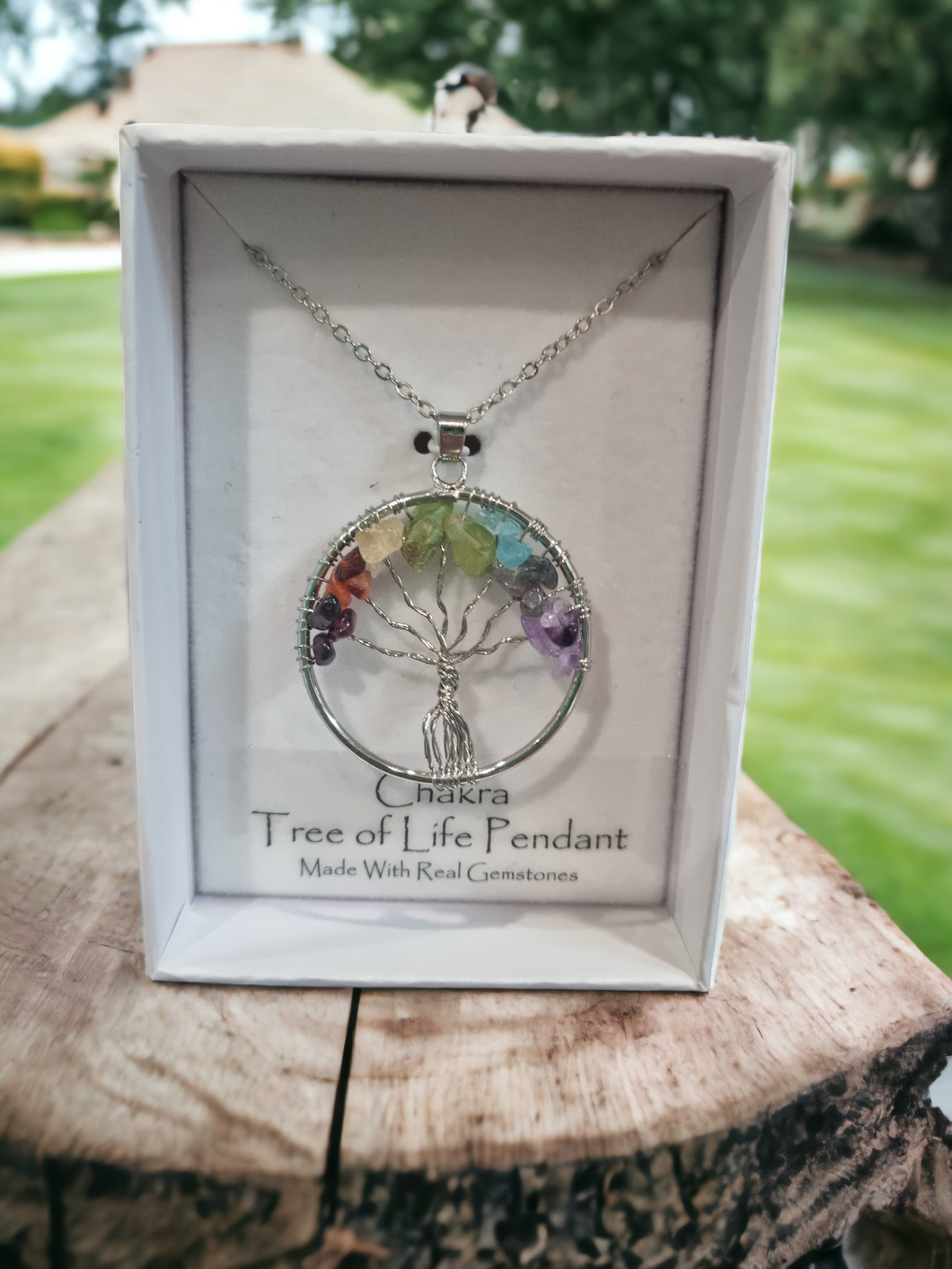 Chakra Tree of Life Pendant