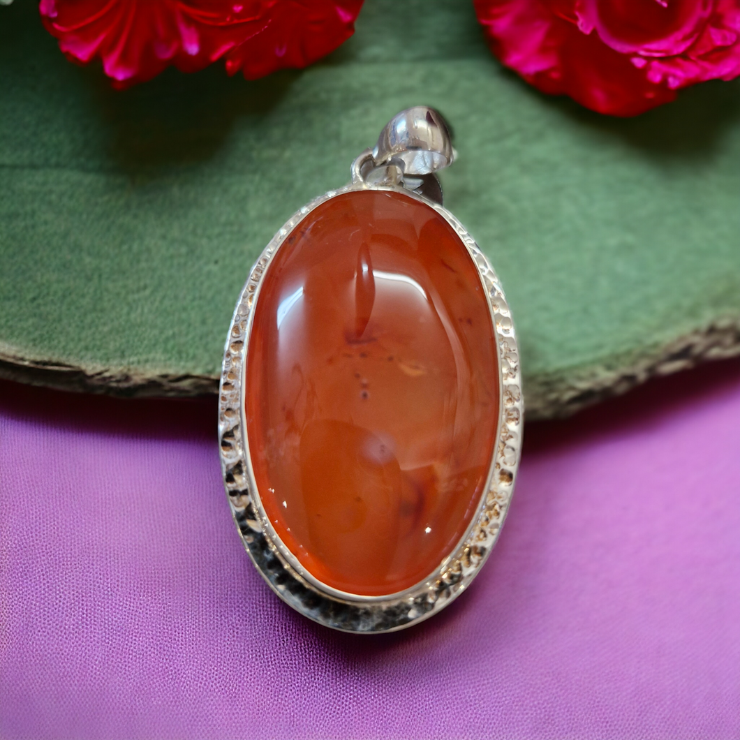 Carnelian pendant