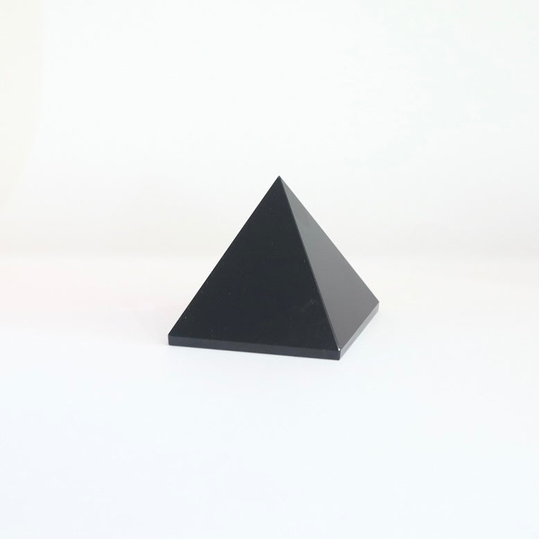 Black Obsidian Pyramid