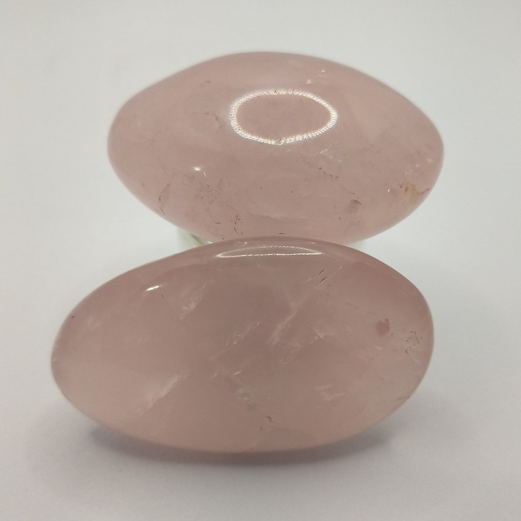 Rose Quartz Palm Stone