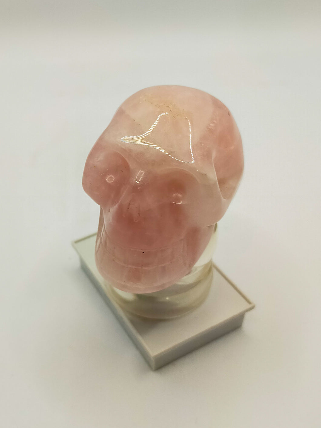 Rose Quartz Skull