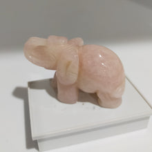 Load image into Gallery viewer, Rose Quartz Elephant
