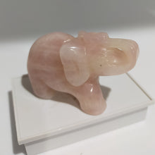 Load image into Gallery viewer, Rose Quartz Elephant
