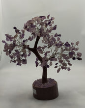 Load image into Gallery viewer, Medium Amethyst Tree  Height 21cms  Width 6cms
