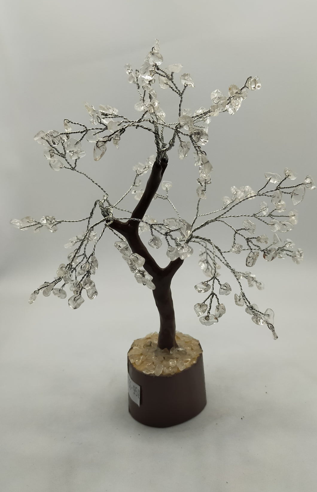 Clear Quartz Tree  Height 20cms  Width 5cms