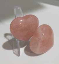 Load image into Gallery viewer, Rose Quartz Puffy Heart
