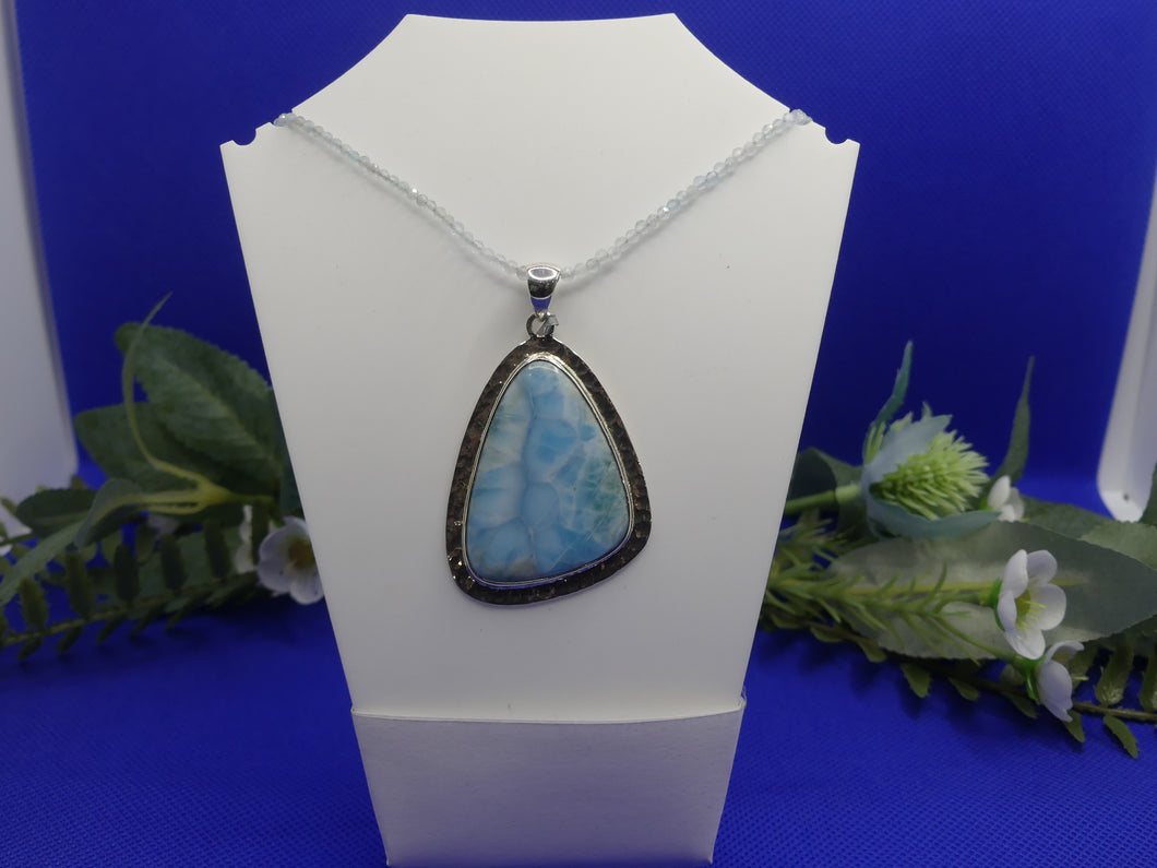 Sterling silver Larimar Pendant