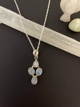 Load image into Gallery viewer, Moonstone Sterling Silver Pendant
