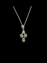 Load image into Gallery viewer, Moonstone Sterling Silver Pendant
