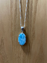 Load image into Gallery viewer, Larimar Sterling Silver Pendant
