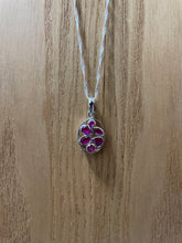 Load image into Gallery viewer, Ruby Sterling Silver Pendant
