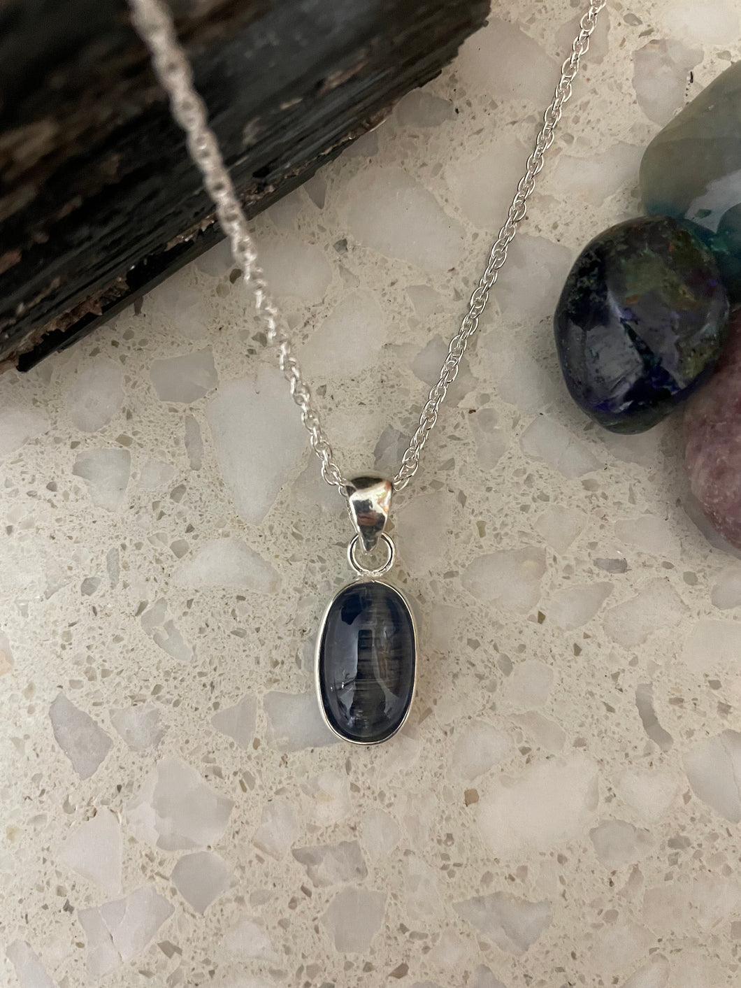 Kyanite Sterling Silver Pendant