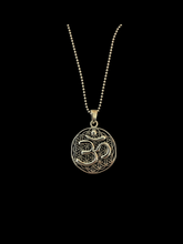 Load image into Gallery viewer, Om Symbol Sterling Silver Pendant
