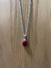 Load image into Gallery viewer, Ruby Sterling Silver Pendant
