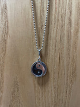 Load image into Gallery viewer, Ying Yang Sterling Silver Pendant / Charm
