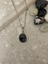 Load image into Gallery viewer, Ying Yang Sterling Silver Pendant / Charm
