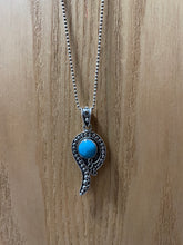 Load image into Gallery viewer, Turquoise Sterling Silver Pendant
