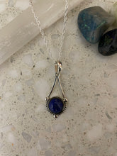 Load image into Gallery viewer, Lapis Lazuli Sterling Silver Pendant
